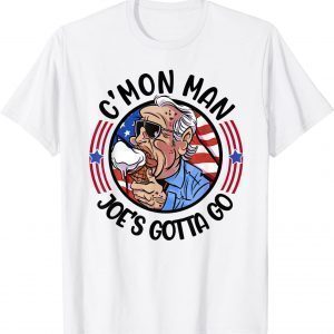 Joe Biden Gotta Go Meme Biden Sarcastic Humor Trendy US Flag Classic Shirt
