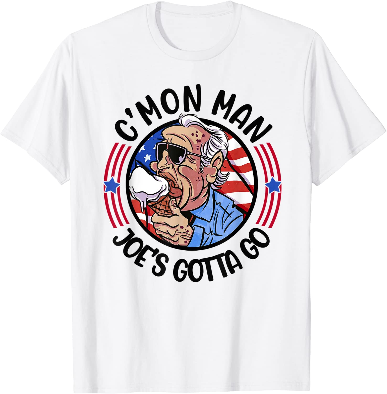 Joe Biden Gotta Go Meme Biden Sarcastic Humor Trendy US Flag Classic Shirt