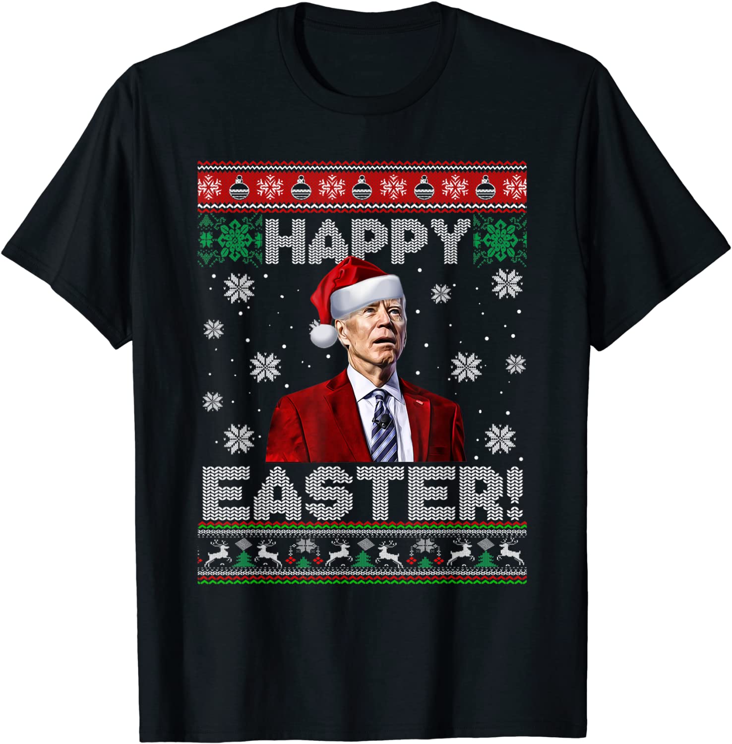 Joe Biden Happy Easter Ugly Christmas Sweater Classic Shirt