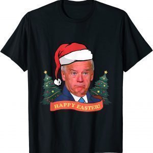 Joe Biden Happy Easter Ugly Christmas Tree 2022 Shirt