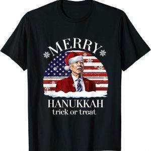 Joe Biden Merry Hanukkah Easter Anti Biden USA Flag Limited Shirt