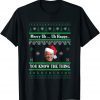 Joe Biden Merry Uh Uh Happy You Know The Thing Christmas T-Shirt