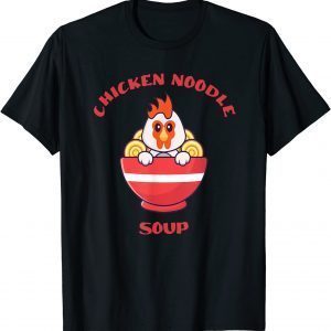 Kawaii Chicken Noodle Soup Classic Shirt
