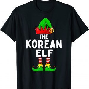 Korean Elf Matching Family Group Christmas Party Pajama Classic Shirt