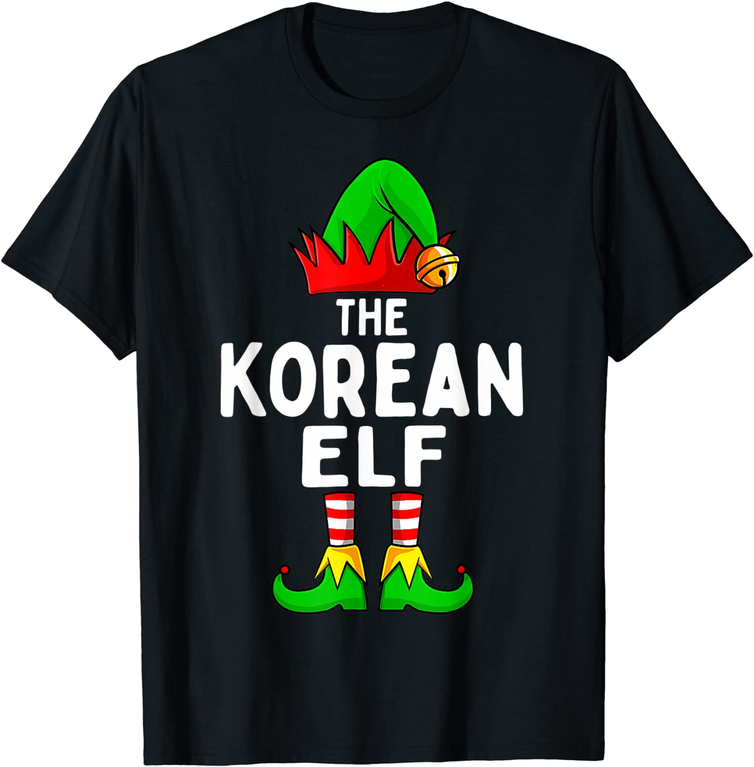 Korean Elf Matching Family Group Christmas Party Pajama Classic Shirt