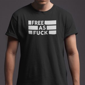 Free As Fuck Kyle Rittenhouse Bar Unisex TShirt