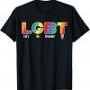 LGBT Lets Go Brandon Trump Conservative Anti Liberal Rainbow Unisex T-Shirt