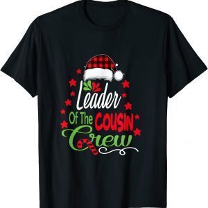 Leader Of The Cousin Crew Christmas Family Xmas 2022 Shirt