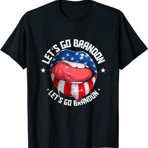 Let's Go Brandom Us Flag Brandon Conservative Anti Liberal Classic Shirt