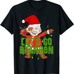 Let's Go Brandon Anti-Biden Dabbing DR Fauci Christmas Light Limited Shirt