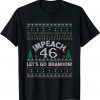 Let's Go Brandon Anti Biden Ugly Christmas Sweater 2021 T-Shirt