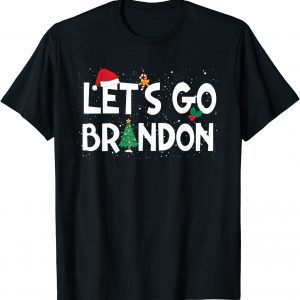 Let's Go Brandon Anti Joe Biden Chant Joke Christmas Classic Shirt