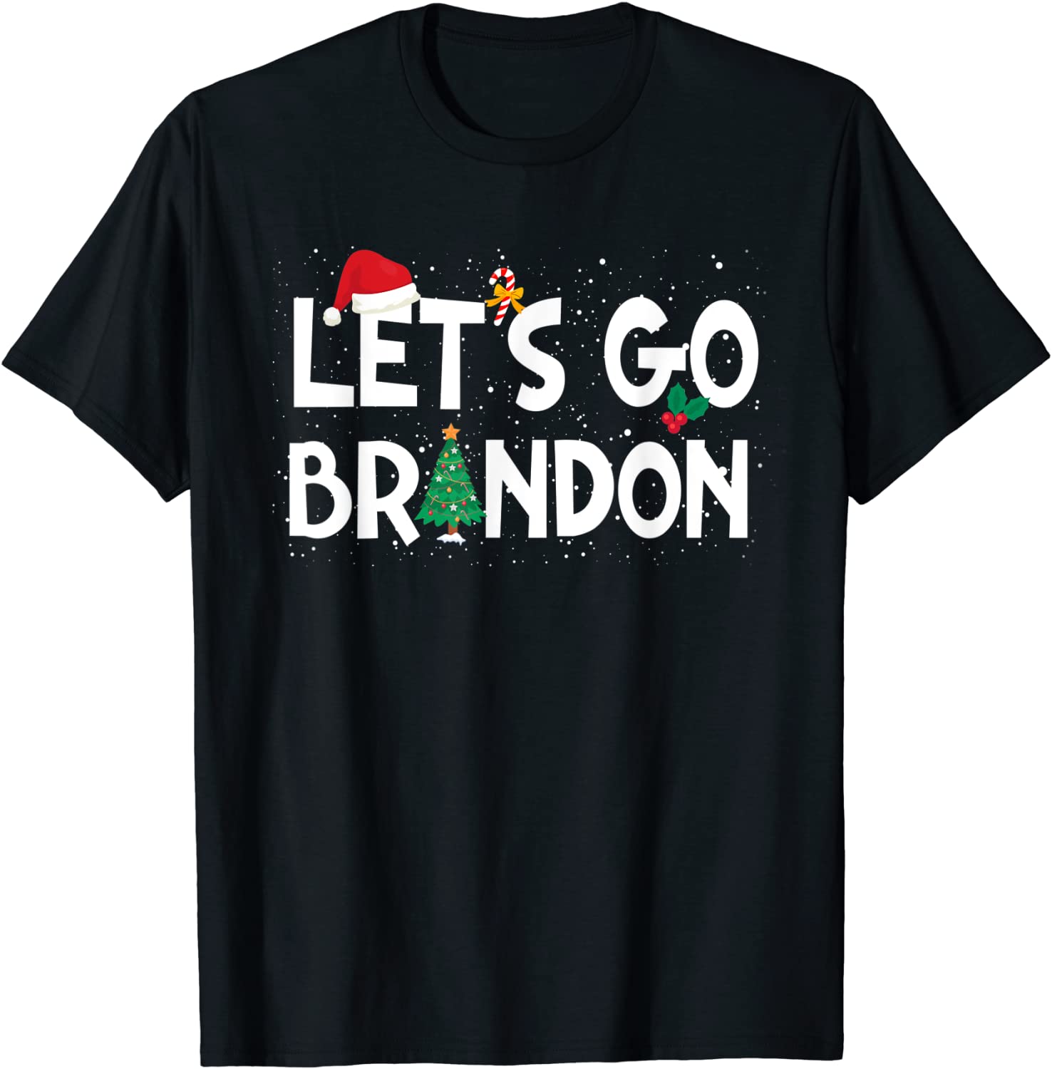 Let's Go Brandon Anti Joe Biden Chant Joke Christmas Classic Shirt