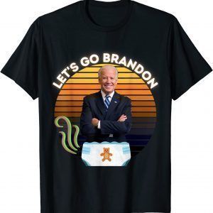 Let's Go Brandon Biden in Poopy Diaper Poopgate Graphic 2021 T-Shirt