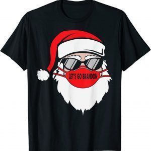 Let's Go Brandon - Chistmas Santa Claus Let's Go Brandon Tee Shirt