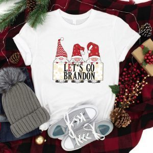 Lets Go Brandon Gnomes Merry X-mas 2022 Shirt