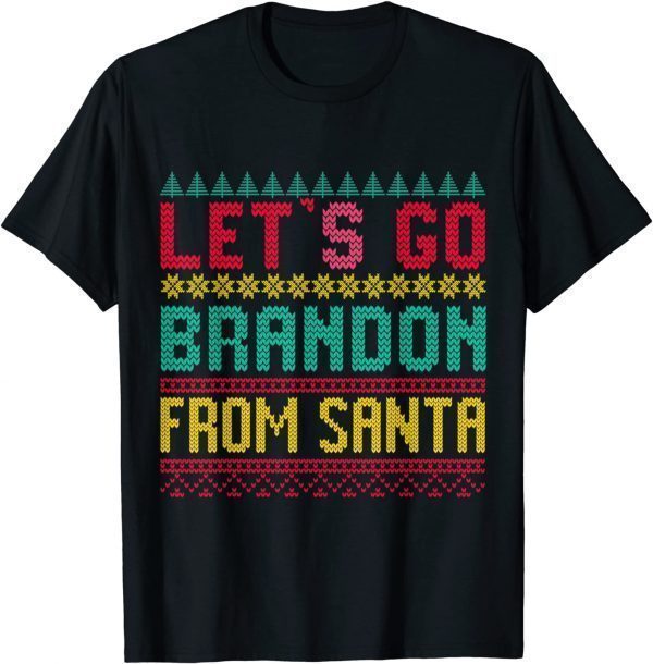 Let's Go Brandon , Lets Go Brandon Ugly Christmas Sweater Gift Shirt