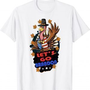 Let's Go Brandon Thanksgiving Proud American Turkey 2021 Shirt