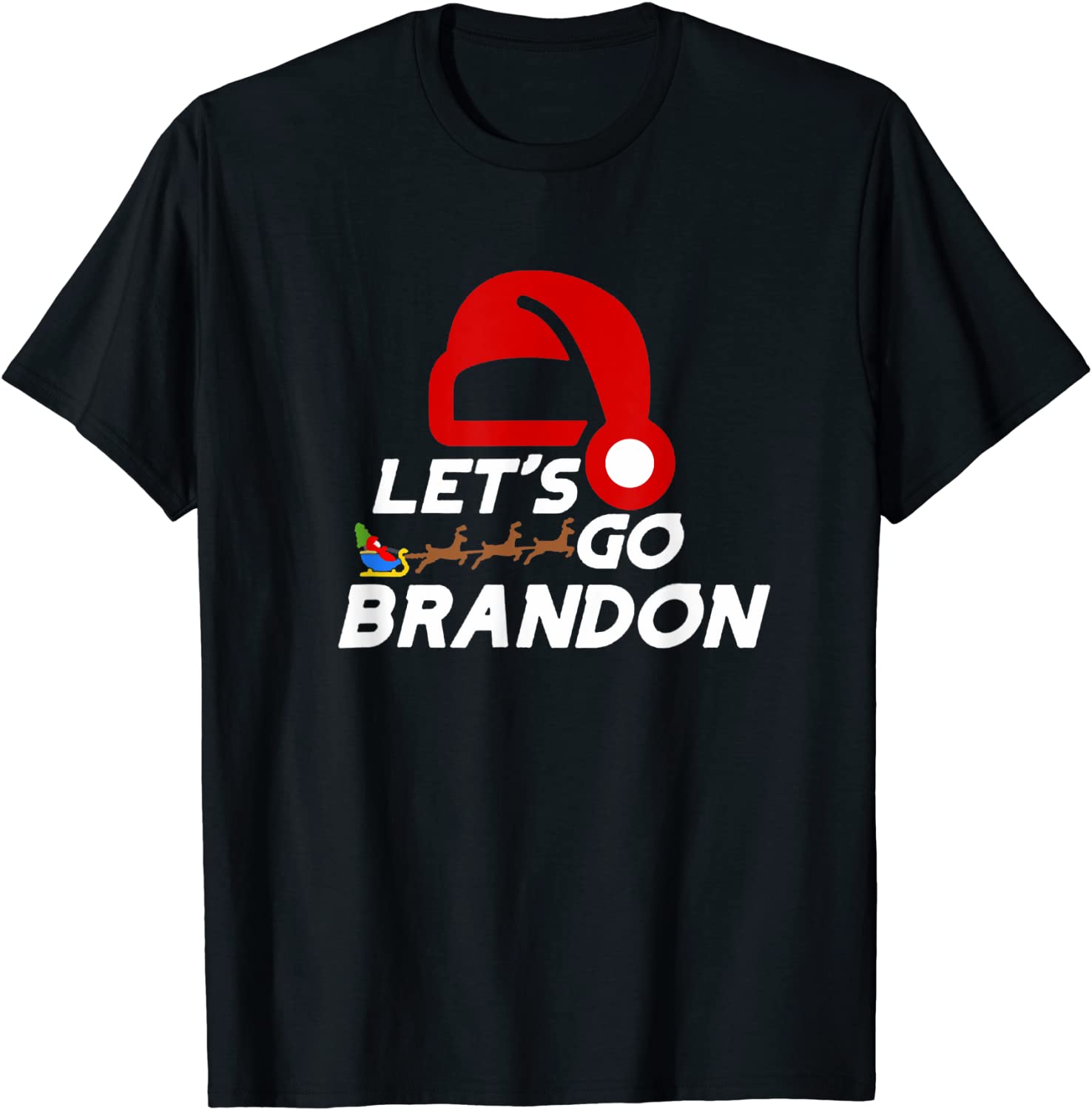 Let's Go Branden Elf Christmas 2021 Gift T-Shirt