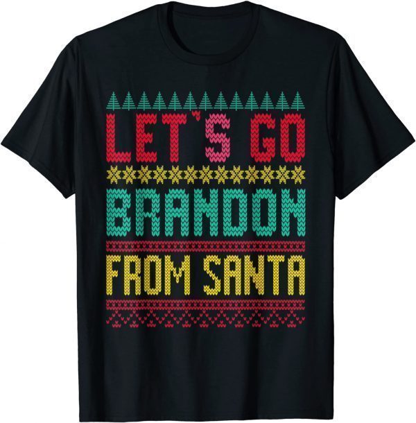 Lets Go Brandon Ugly Christmas Sweater Classic Shirt