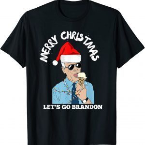 Let's Go Branson Brandon Merry Christmas Tee Shirt