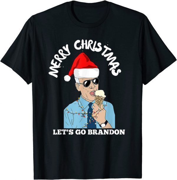 Let's Go Branson Brandon Merry Christmas Tee Shirt