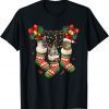 Maine Coons In Christmas Sock Pajamas Family Cat Lover 2022 Shirt