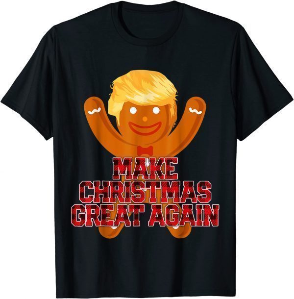 Make Christmas Great Again Trump Cookie Ugly Christmas Classic Shirt