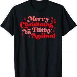 Merry Christmas Animal Filthy Ya Matching Christmas Pajama Limited Shirt