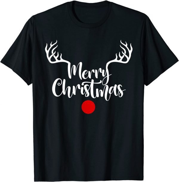 Merry Christmas Reindeer Horn, Merry Christmas 2022 Limited Shirt