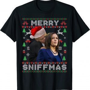 Merry Sniffmas Christmas Anti Biden Ugly Christmas Sweater 2022 Shirt