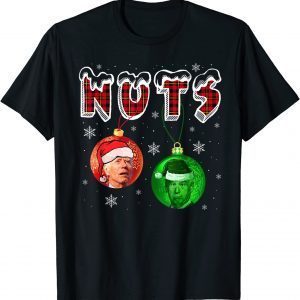 Nuts Christmas Joe Biden Matching Couple Chestnuts 2022 Shirt