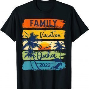 Oahu Hawaii Hawaiian Vacation 2022 Matching Family Group Classic Shirt