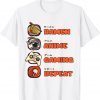 Otaku Ramen Anime Gaming Repeat Gamer Video Games Unisex Shirt