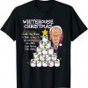 Poopy Pants Biden Colonoscopy Christmas Meme Christmas Carol T-Shirt