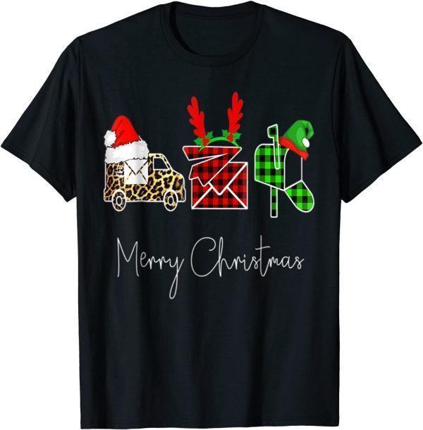 Postal Worker Merry Christmas Xmas For Family Limited Shirt