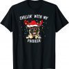 Pug Christmas Chillin' With My Pugdeer Classic Shirt