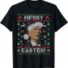Santa Joe Biden Merry Easter Ugly Christmas Sweater Matching 2022 Shirt
