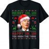 Santa Joe Biden Uh Uh You Know The Thing Christmas Classic Shirt