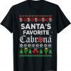 Santa's Favorite Cabrona, Ugly Xmas Sweater, Santa Skull 2022 Shirt