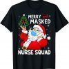 Santa's Favorite Nurse Xmas Nurse Christmas Nursing Gift T-Shirt