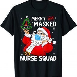 Santa's Favorite Nurse Xmas Nurse Christmas Nursing Gift T-Shirt