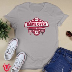 Alabama Crimson Tide vs Auburn Tigers 2021 Football Score Tee Shirt