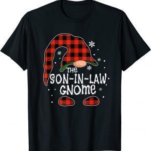 Son In Law Gnome Buffalo Plaid Christmas Matching Family Classic Shirt