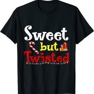 Sweet but Twisted Candy Cane Christmas Pajama 2022 Classic T-Shirt