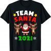 Team Santa 2021 Christmas Pajamas Family Santa Limited Shirt