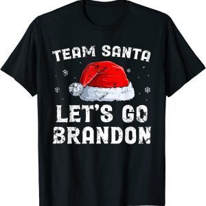 Team Santa Christmas Trending Let's go Brandon 2021 Shirt