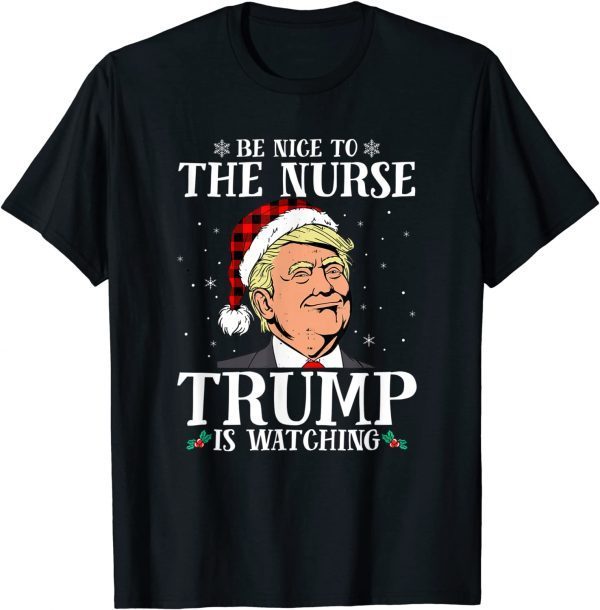 Team Santa Family Pajamas President Trump Santa Classic Shirt