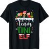 Team Tiny ELF Matching Family Christmas Pajama 2021 Shirt