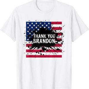 Thank You Brandon Vintage American Flag Classic Shirt